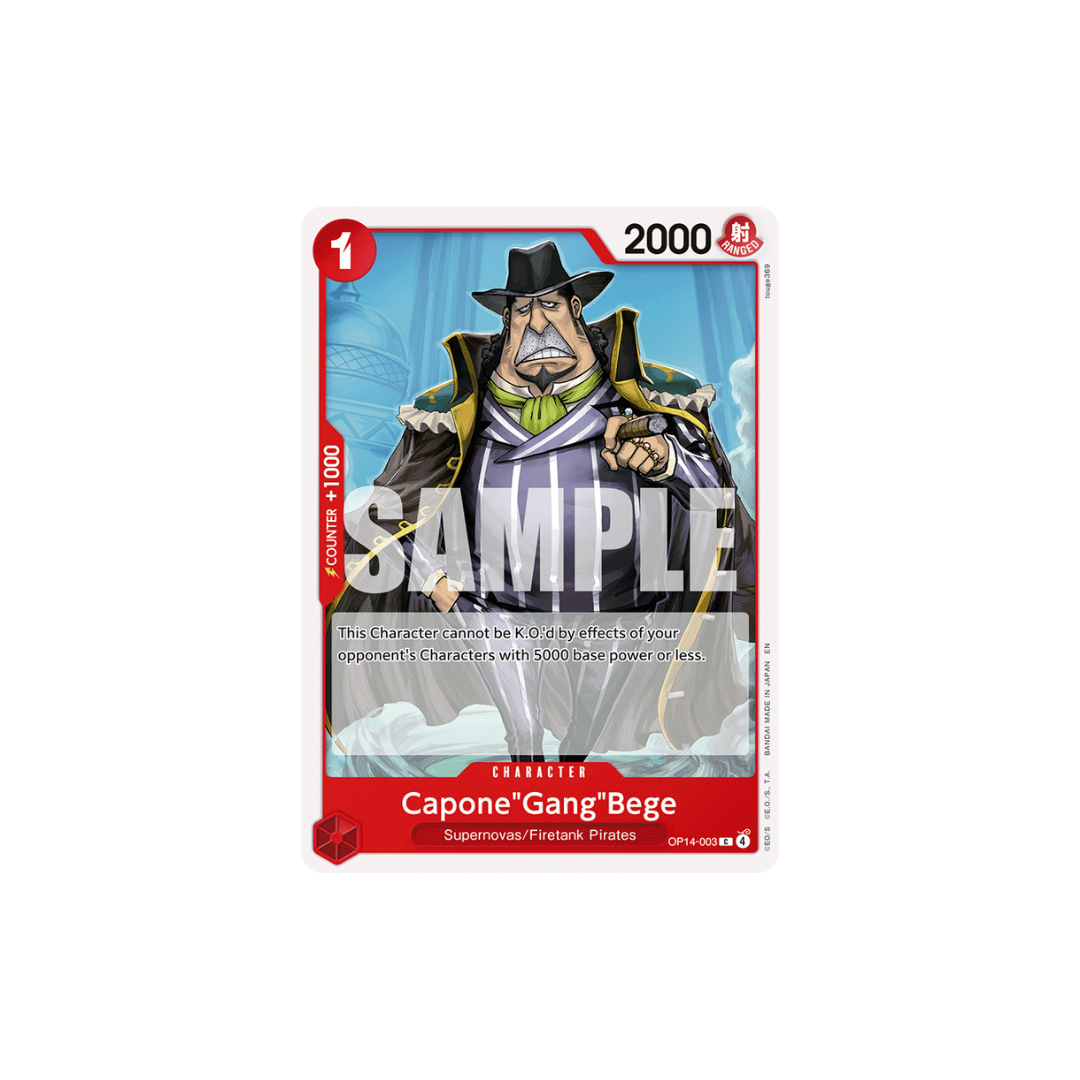 Capone"Gang"Bege - OP14-003 - C - The Azure Sea's Seven