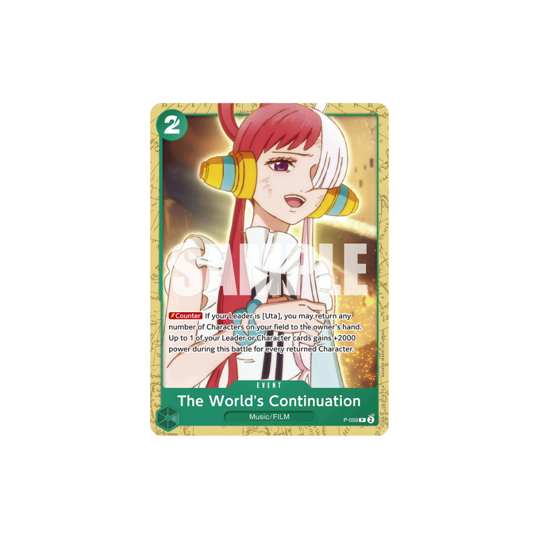The World's Continuation - P-059 - P - Green Uta