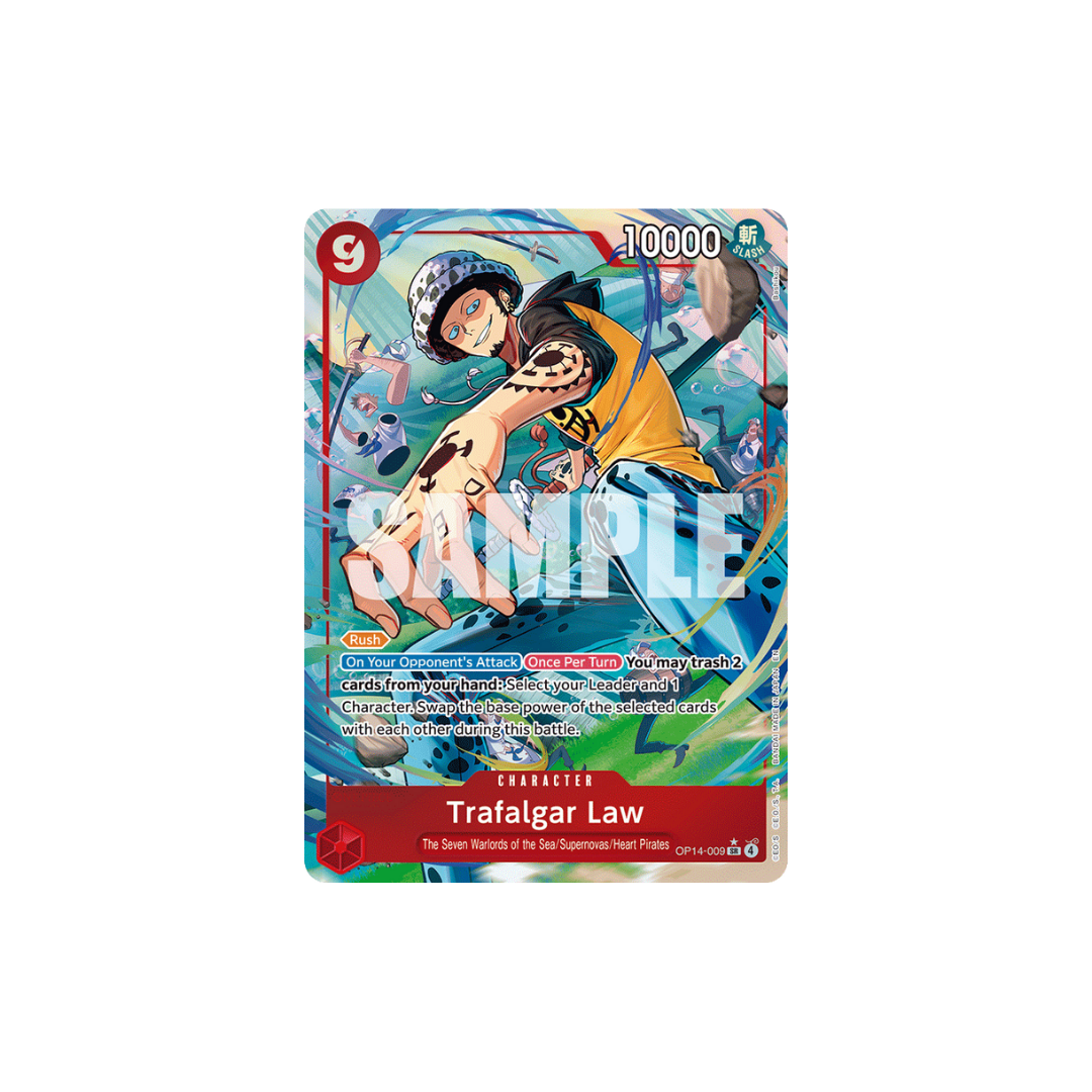 Trafalgar Law - OP14-009 - SR Parallel - The Azure Sea's Seven