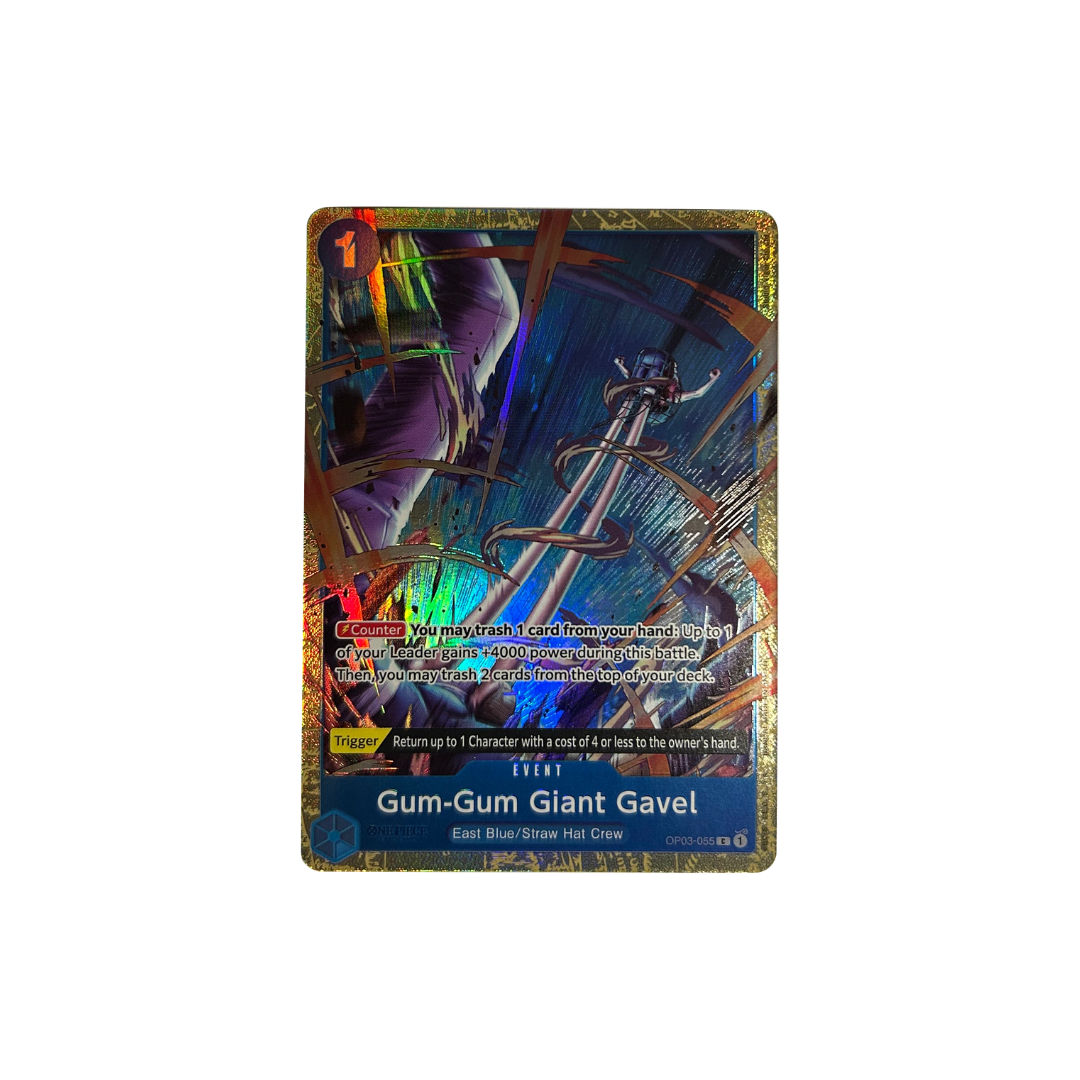 Gum-Gum Giant Gavel - OP03-055 - C Parallel - Best Selection Vol.2