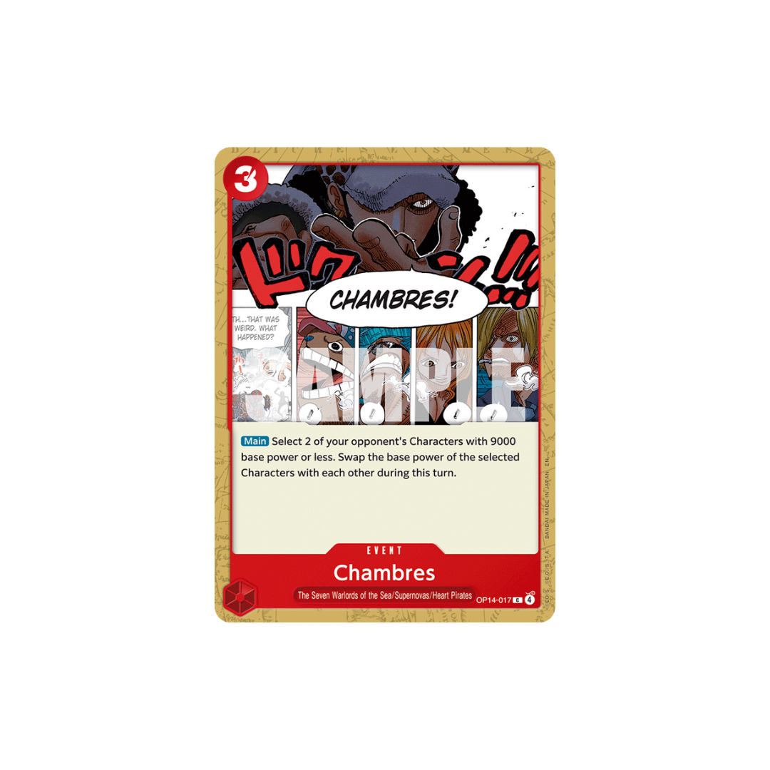 Chambres - OP14-017 - C - The Azure Sea's Seven