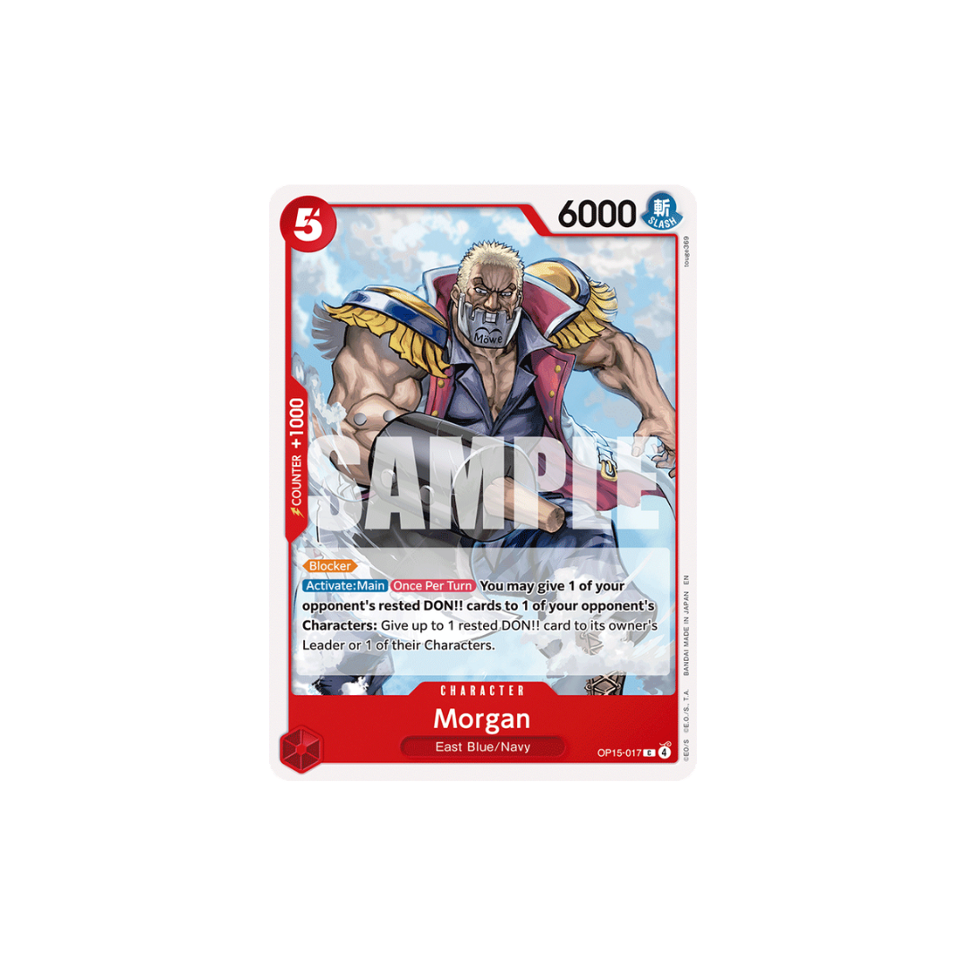 Morgan - OP15-017 - C - Adventure On Kami's Island