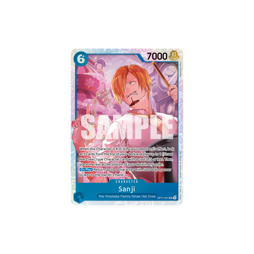 Sanji - OP11-051 - SR - A Fist Of Divine Speed