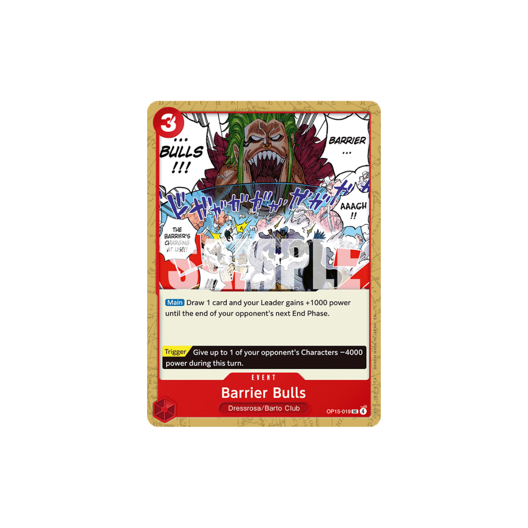 Barrier Bulls - OP15-019 - UC - Adventure On Kami's Island