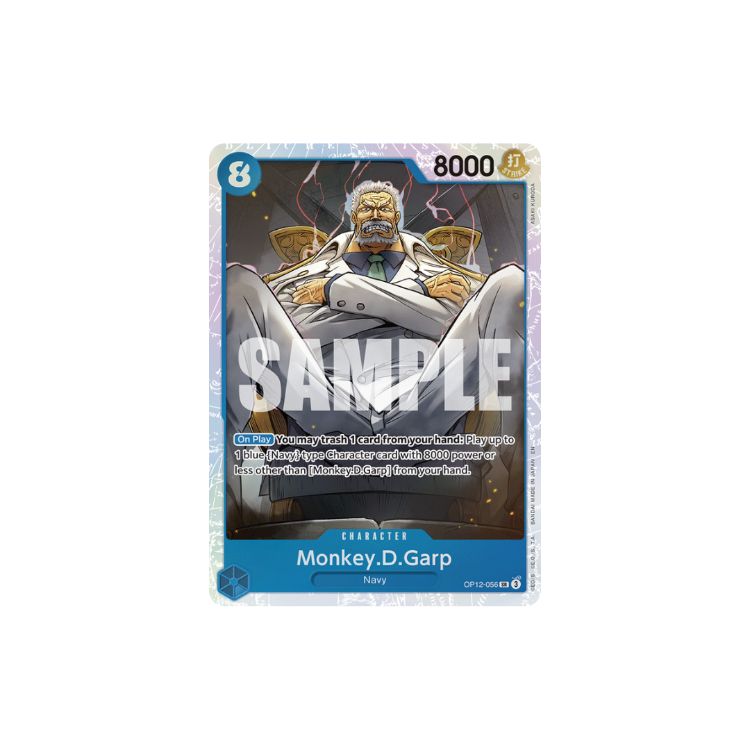 Monkey.D.Garp - OP12-056 - SR - Legacy Of The Master