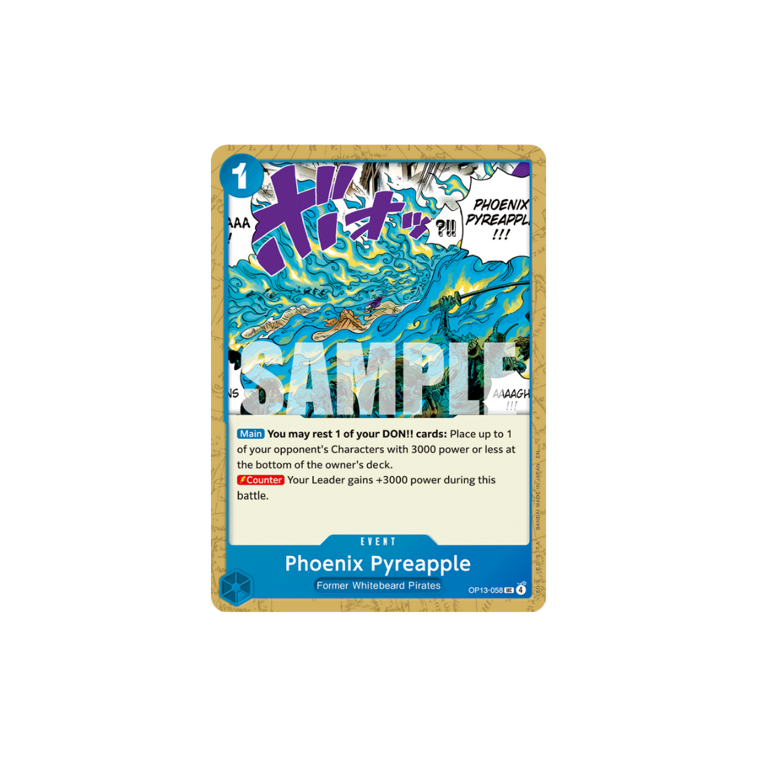 Phoenix Pyreapple - OP13-058 - UC - Carrying On His Will