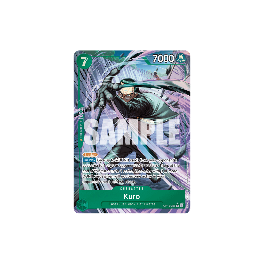 Kuro - OP15-025 - R Parallel - Adventure On Kami's Island