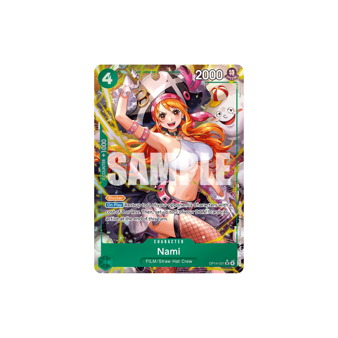 Nami - OP14-031 - SR Parallel - The Azure Sea's Seven
