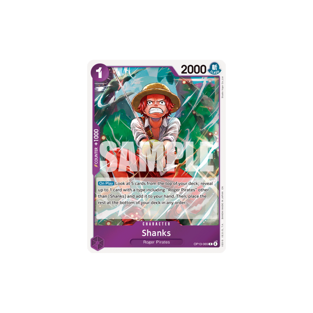 Shanks - OP13-065 - R - Carrying On His Will