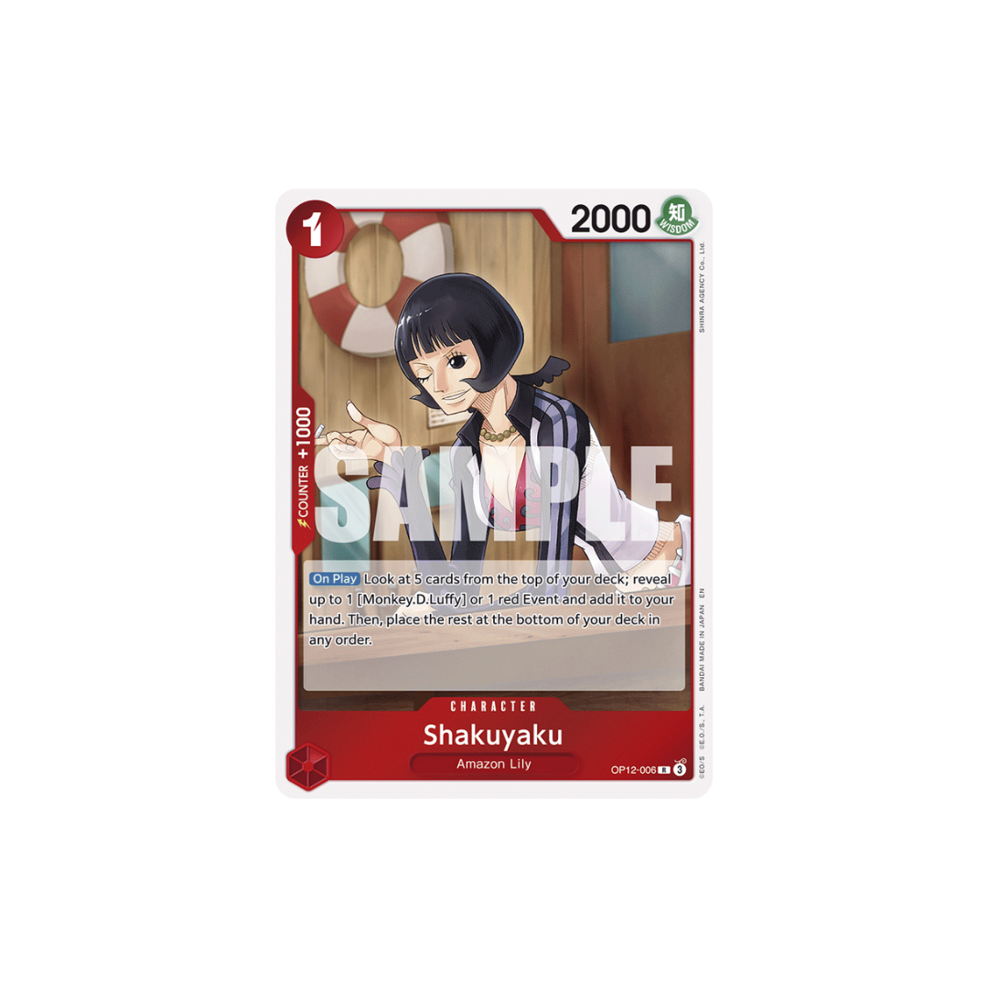 Shakuyaku - OP12-006 - R - Legacy Of The Master