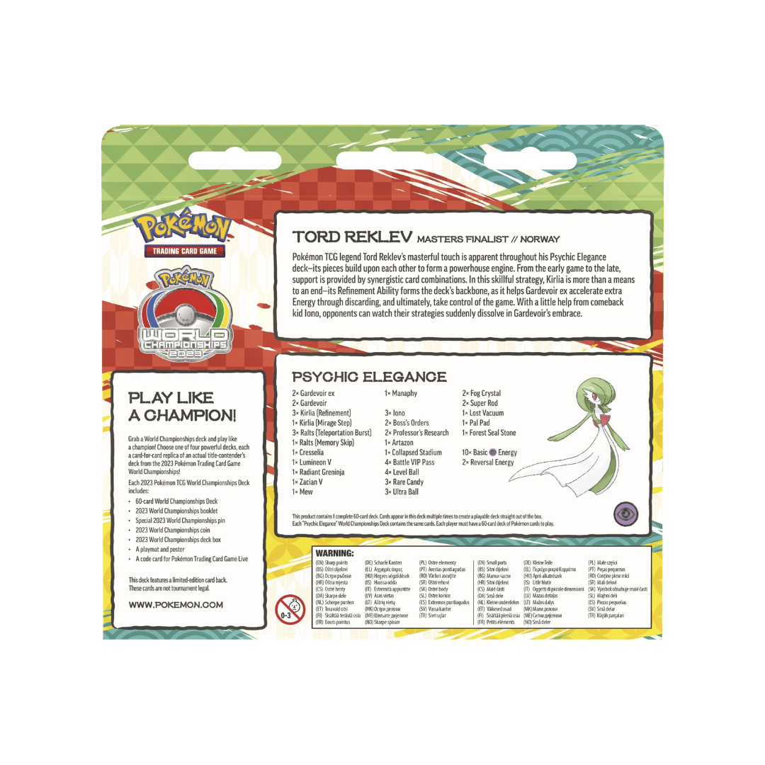Pokémon TCG 2023 World Championships Decks - Pokemon