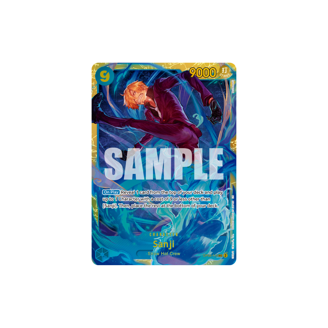 Sanji - OP06-119 - SEC - One Piece Card The Best Vol.2