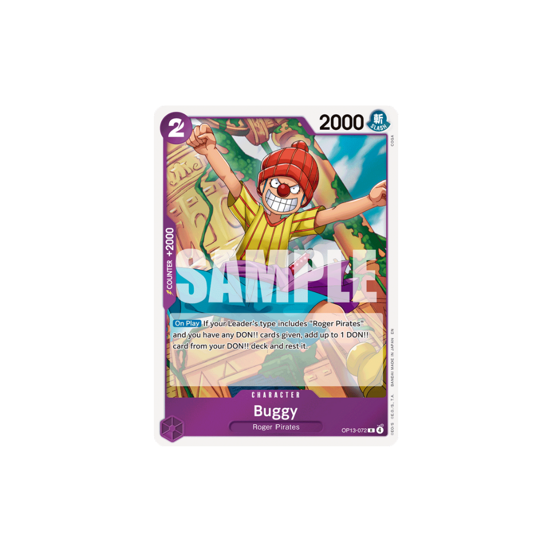 Buggy - OP13-072 - R - Carrying On His Will