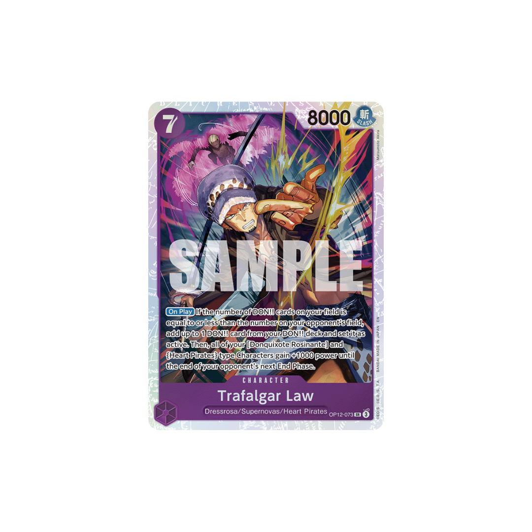 Trafalgar Law - OP12-073 - SR - Legacy Of The Master