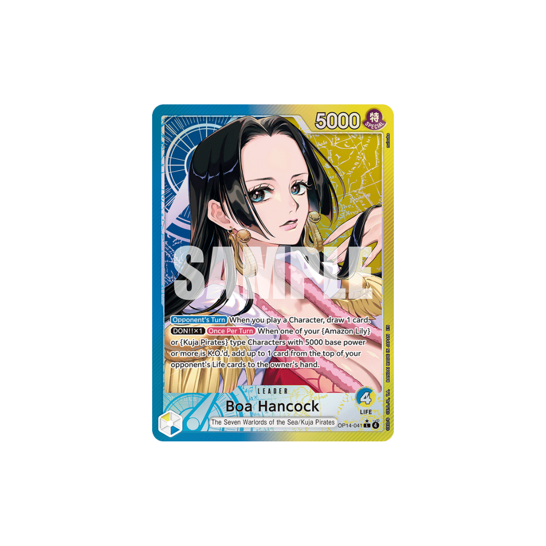 Boa Hancock - OP14-041 - L Parallel - The Azure Sea's Seven
