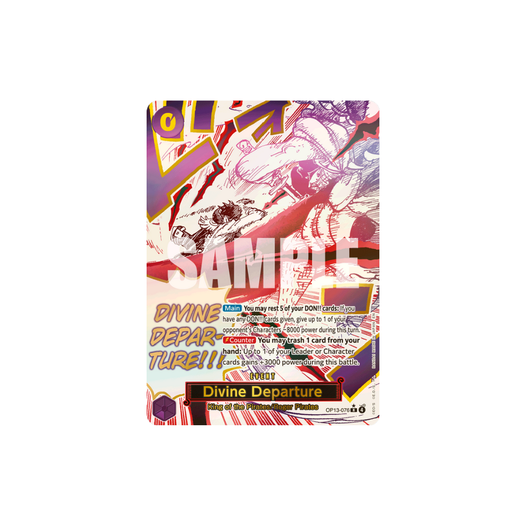 Divine Departure - OP13-076 - R Parallel - Carrying On His Will