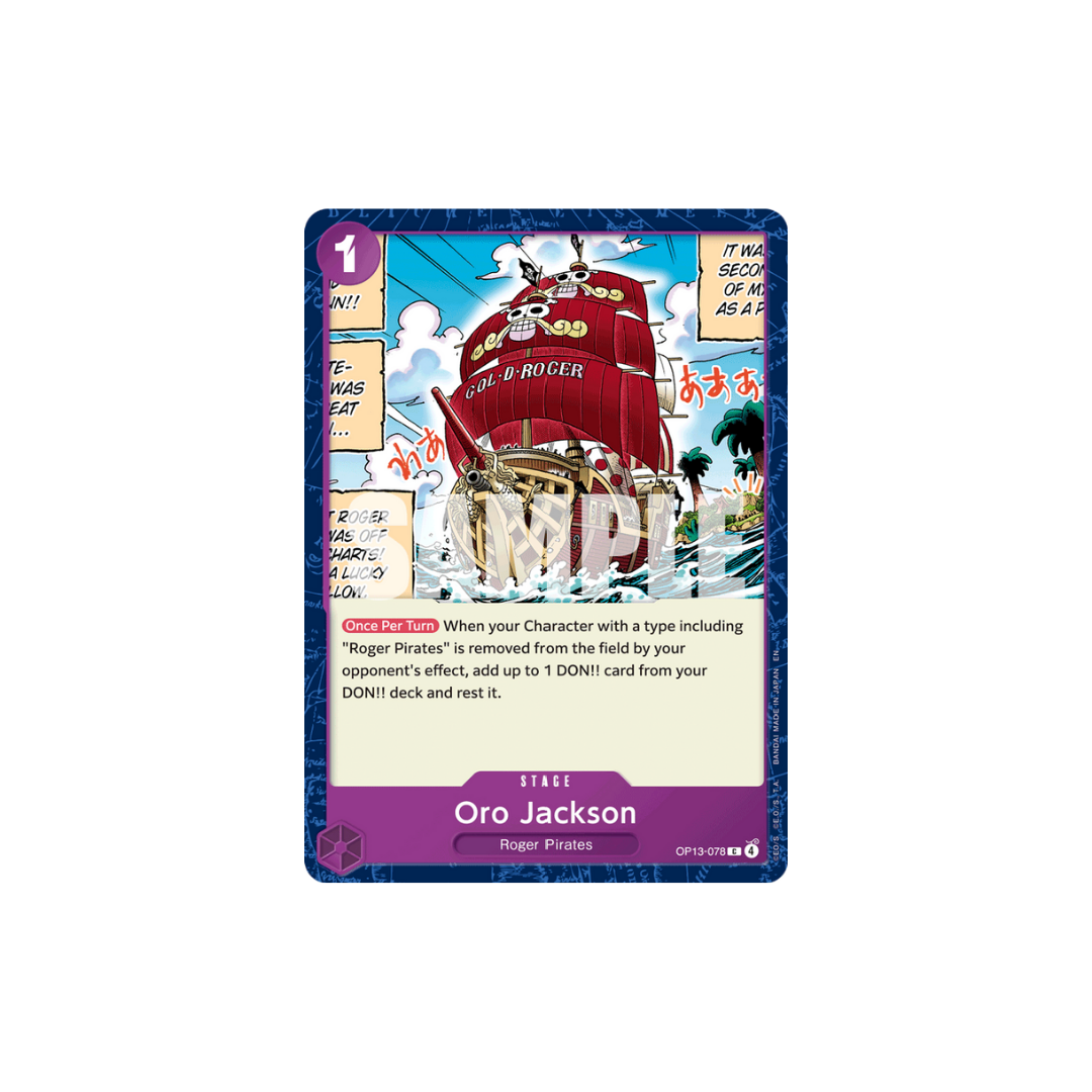 Oro Jackson - OP13-078 - C - Carrying On His Will