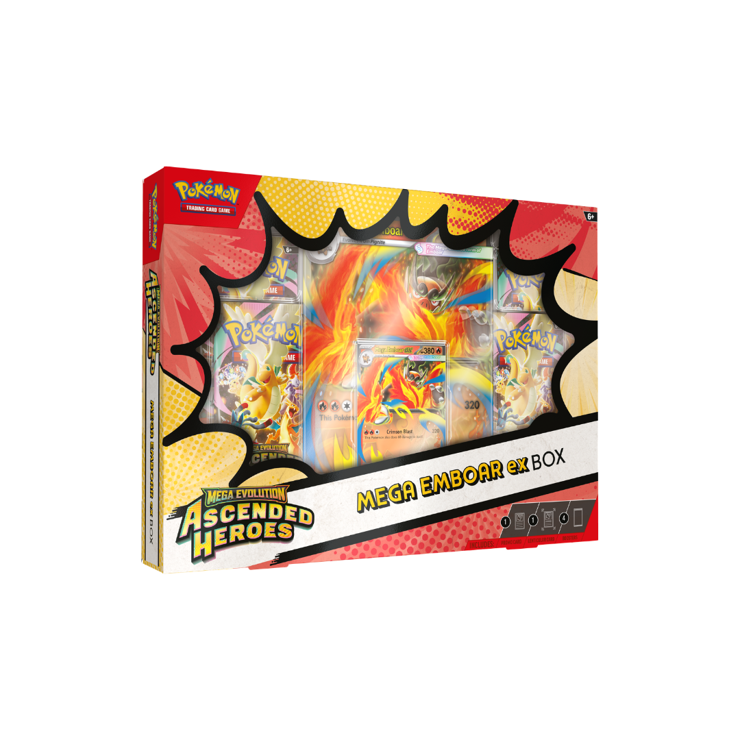 Ascended Heroes - Mega Emboar ex Box