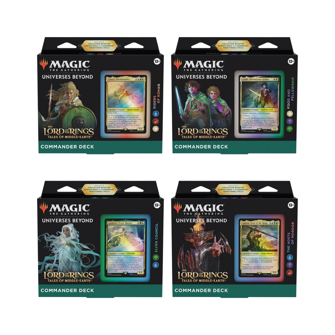 The Lord Of The Rings: Tales Of Middle-earth - Commander Deck Bundle