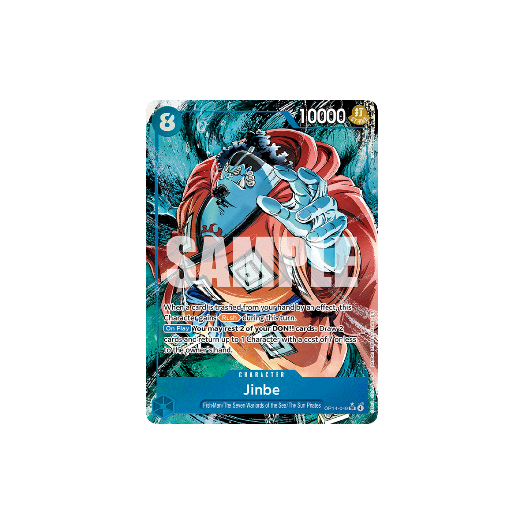 Jinbe - OP14-049 - SR Parallel - The Azure Sea's Seven