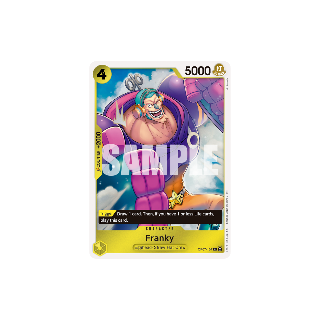 Franky - OP07-107 - R - One Piece Card The Best Vol.2