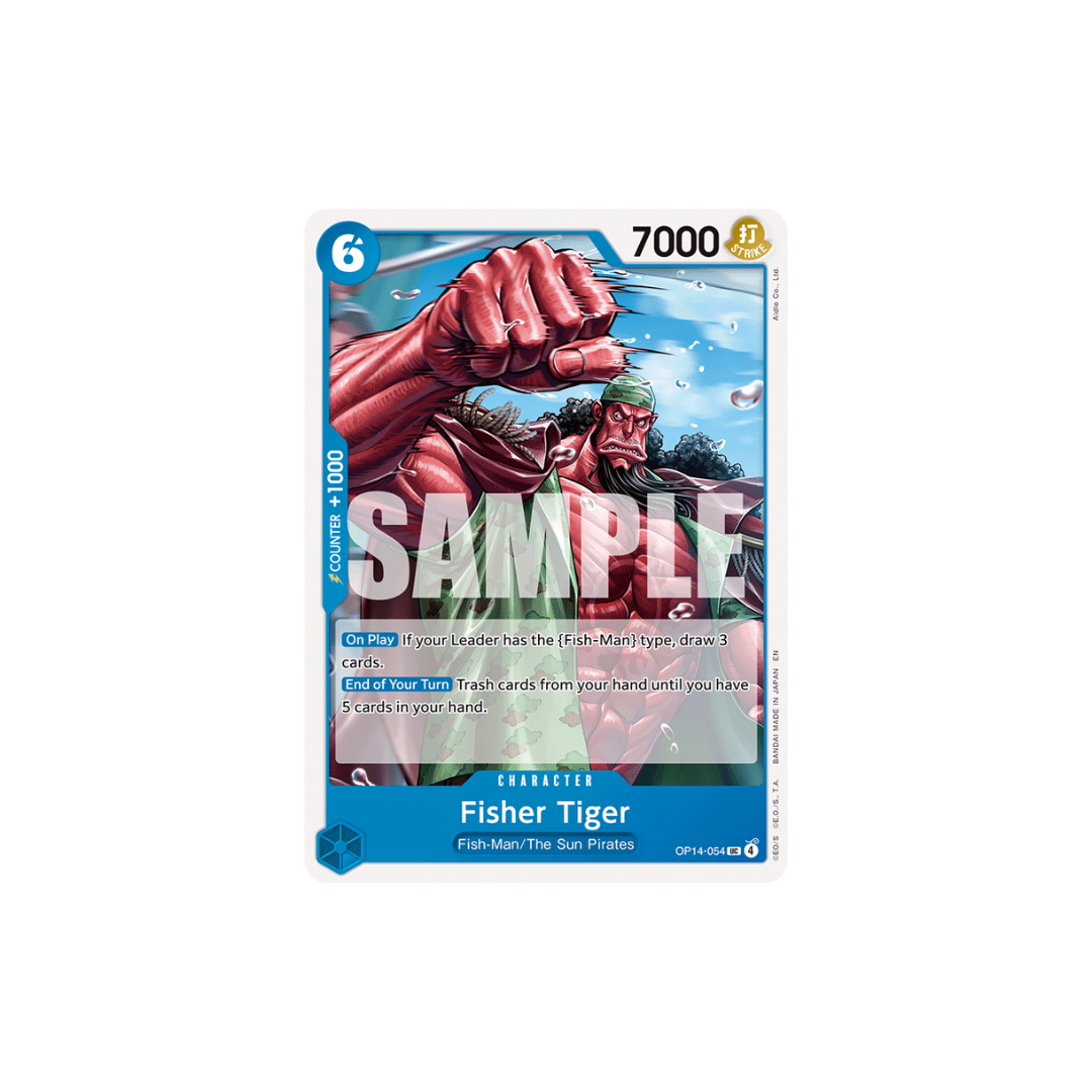 Fisher Tiger - OP14-054 - UC - The Azure Sea's Seven