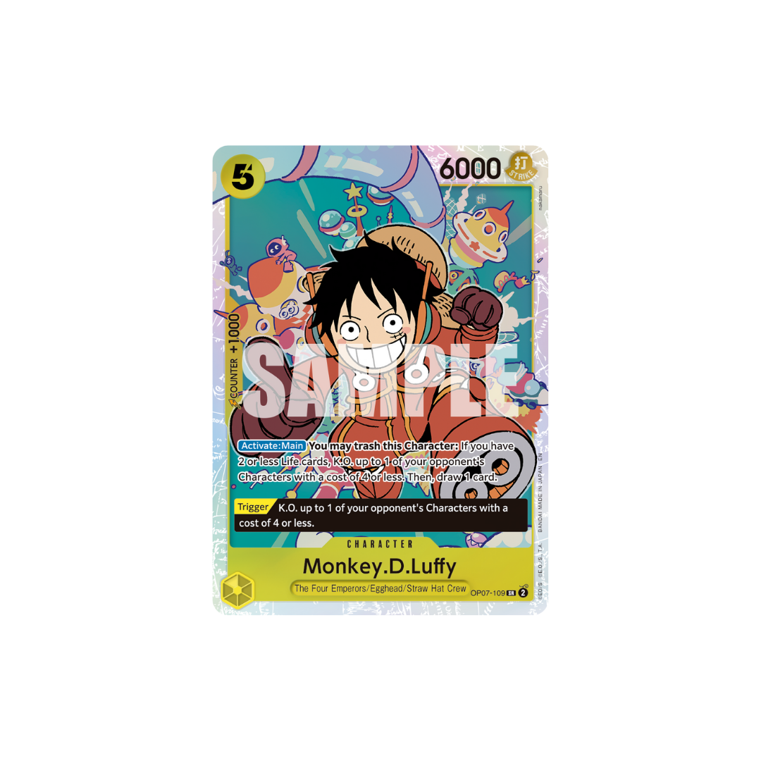Monkey.D.Luffy - OP07-109 - SR - One Piece Card The Best Vol.2