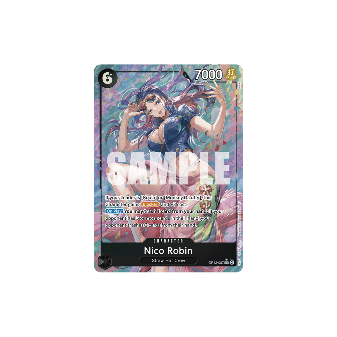 Nico Robin - OP12-087 - SR Parallel - Legacy Of The Master – Bremner TCG
