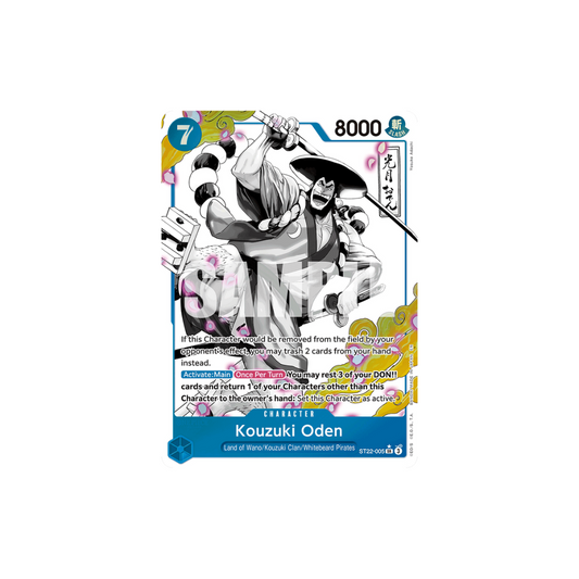 Kouzuki Oden - ST22-005 - SR Parallel - Ace & Newgate