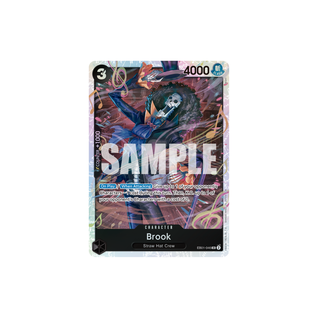 Brook - EB01-046 - SR - One Piece Card The Best Vol.2
