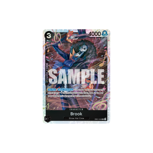 Brook - EB01-046 - SR - One Piece Card The Best Vol.2