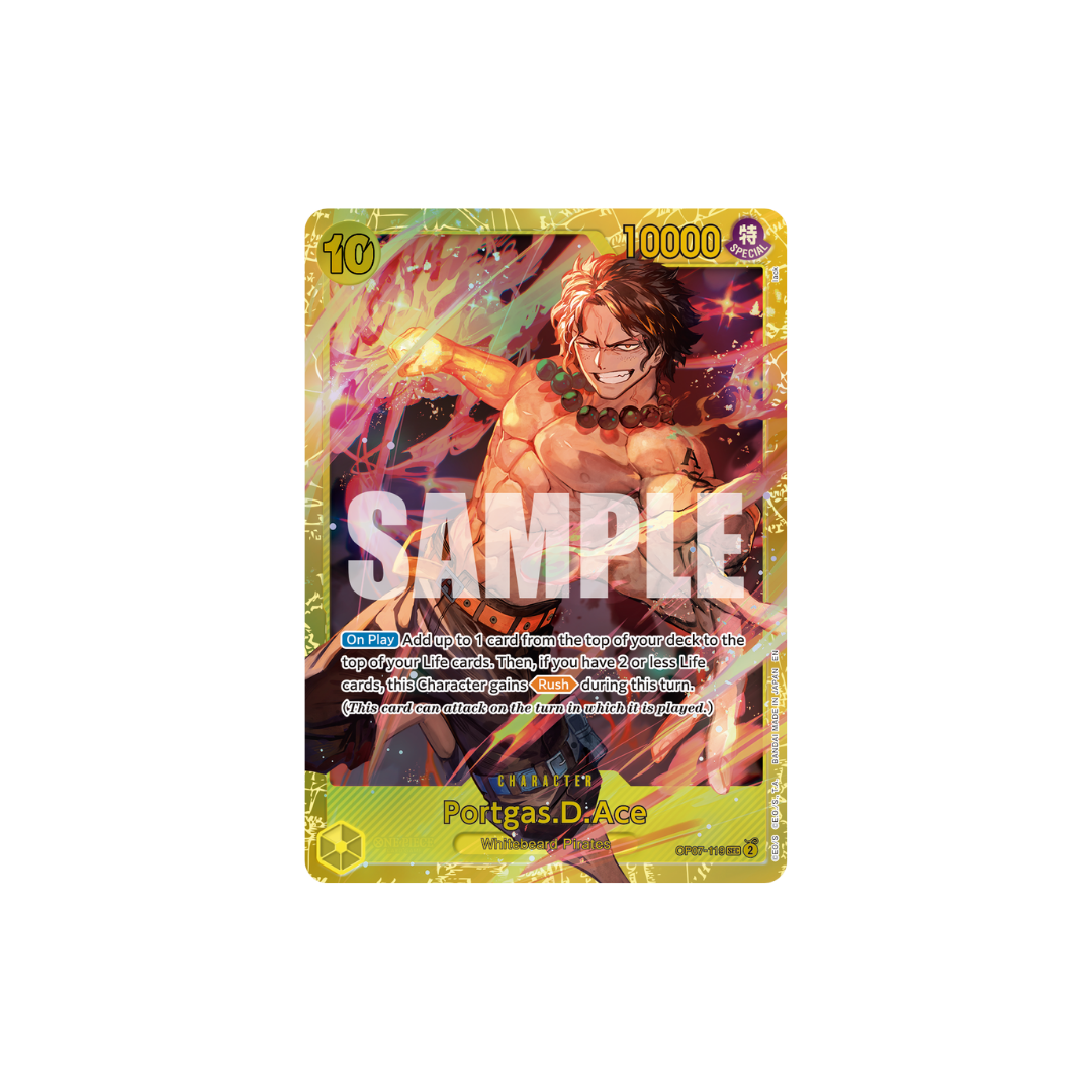 Portgas.D.Ace - OP07-119 - SEC - One Piece Card The Best Vol.2