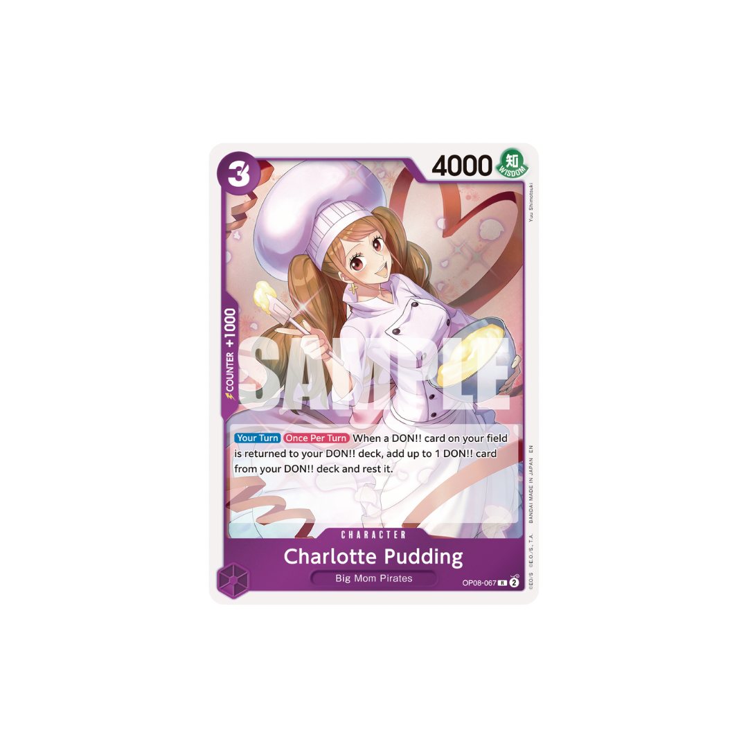 Charlotte Pudding - OP08-067 - R - One Piece Card The Best Vol.2