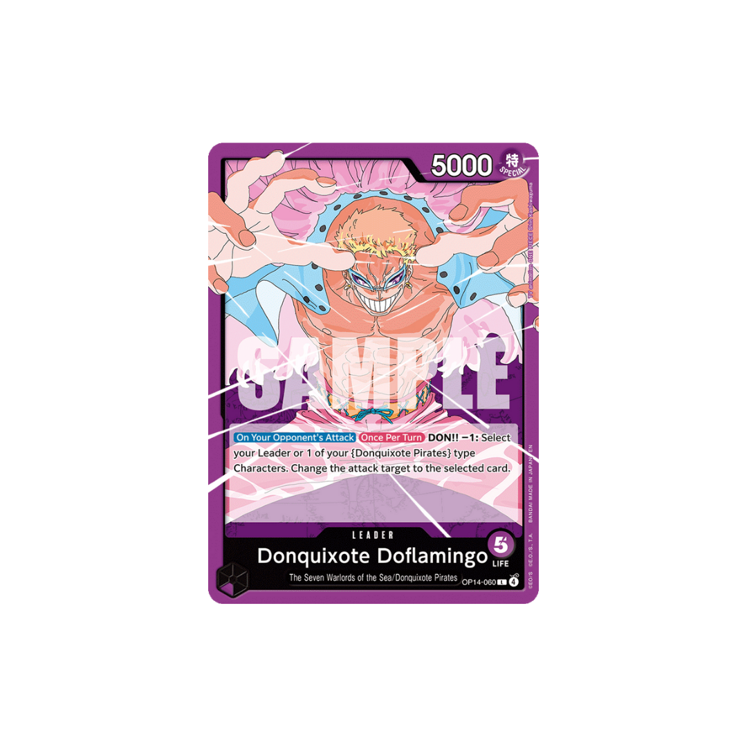 Donquixote Doflamingo - OP14-060 - L - The Azure Sea's Seven
