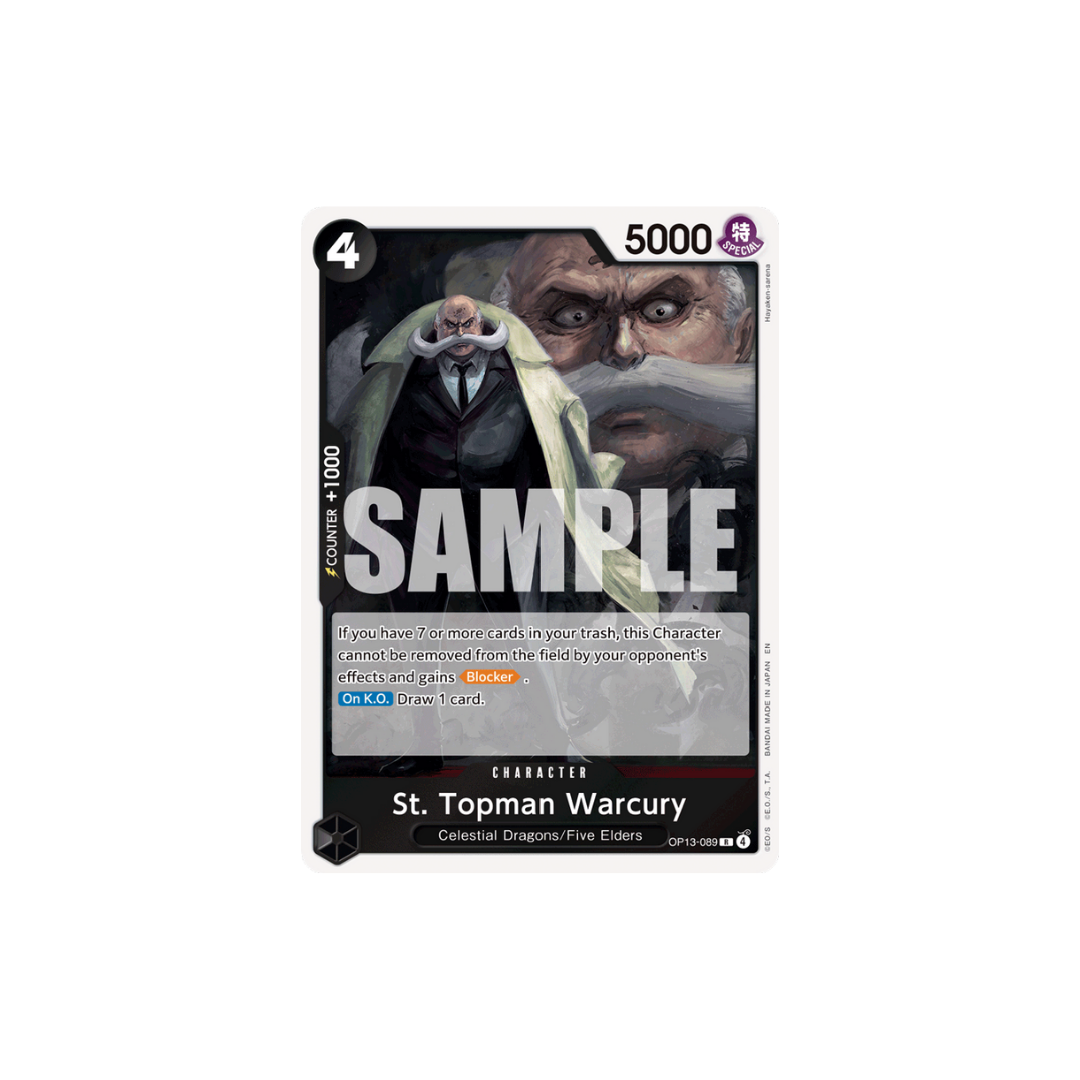 St. Topman Warcury - OP13-089 - R - Carrying On His Will