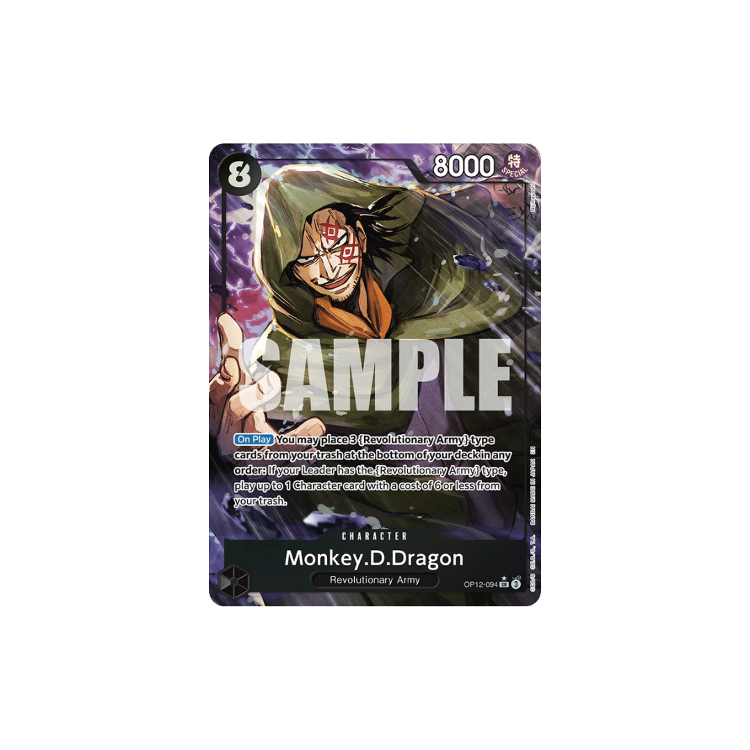 Monkey.D.Dragon - OP12-094 - SR Parallel - Legacy Of The Master