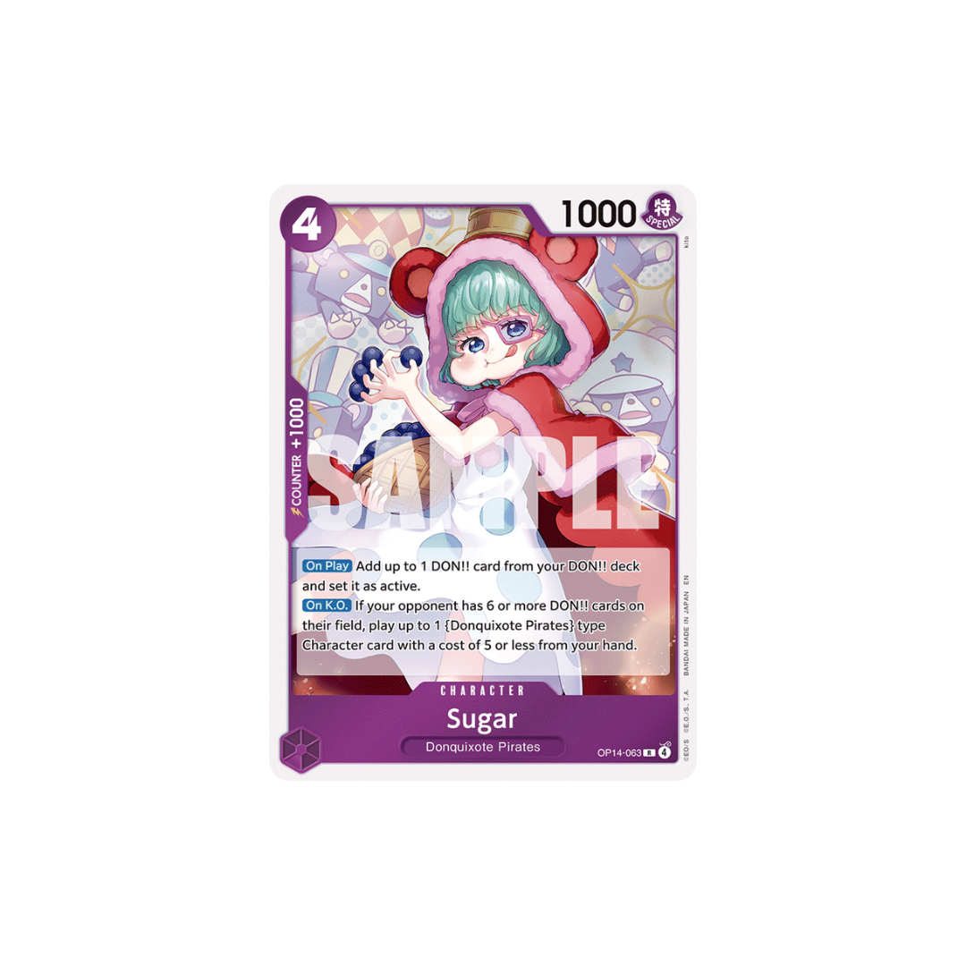Sugar - OP14-063 - R - The Azure Sea's Seven
