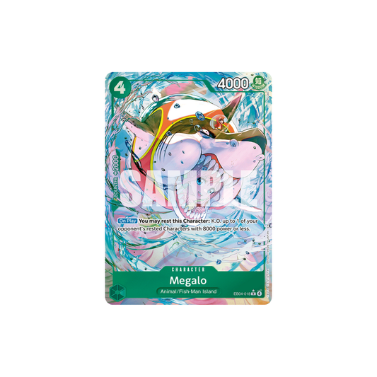 Megalo - EB04-018 - R Parallel - The Azure Sea's Seven