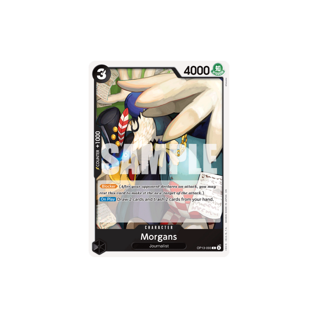 Morgans - OP13-093 - C - Carrying On His Will