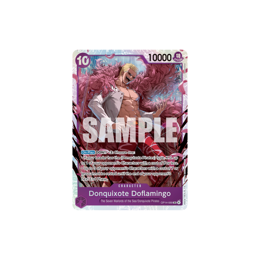 Donquixote Doflamingo - OP14-069 - SR - The Azure Sea's Seven