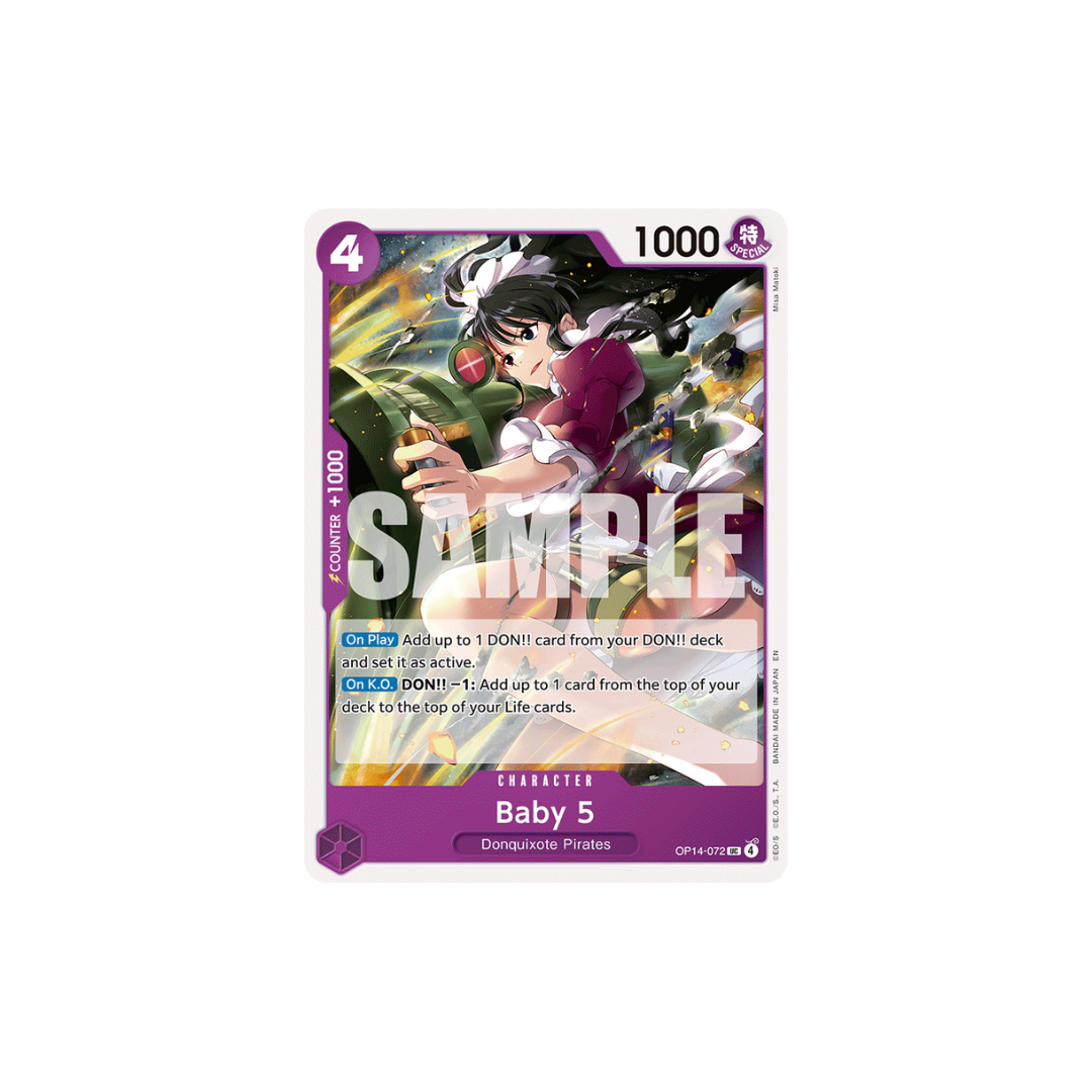 Baby 5 - OP14-072 - UC - The Azure Sea's Seven