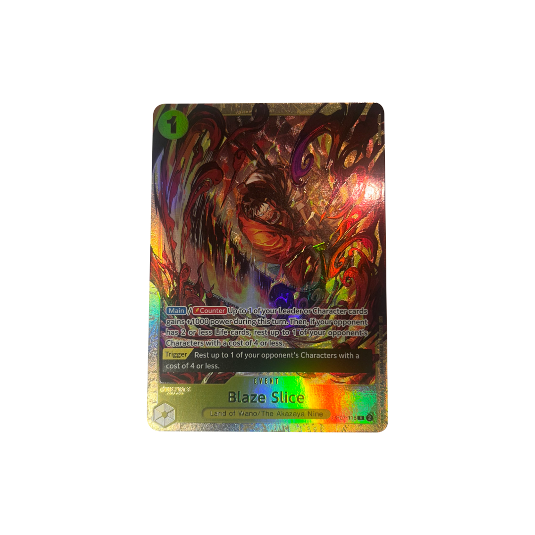 Blaze Slice - OP07-116 - R Parallel - Best Selection Vol.5