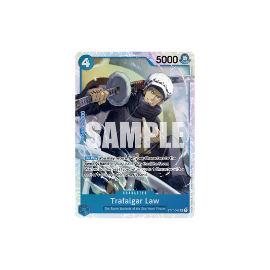 Trafalgar Law - ST17-002 - SR - Blue Donquixote Doflamingo