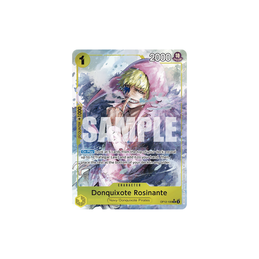 Donquixote Rosinante - OP12-108 - R Parallel - Legacy Of The Master