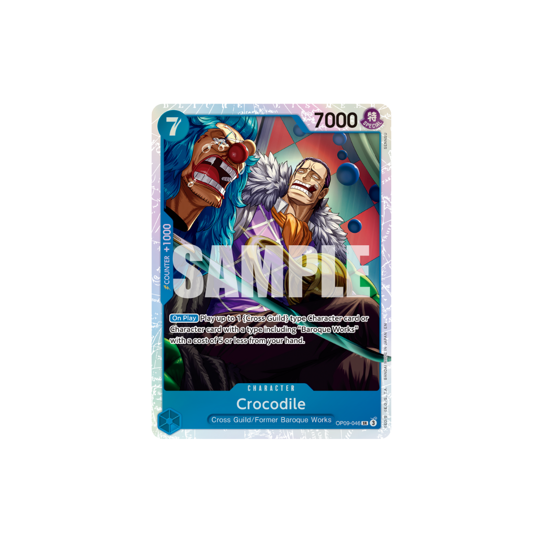 Crocodile - OP09-046 - SR - One Piece Card The Best Vol.2