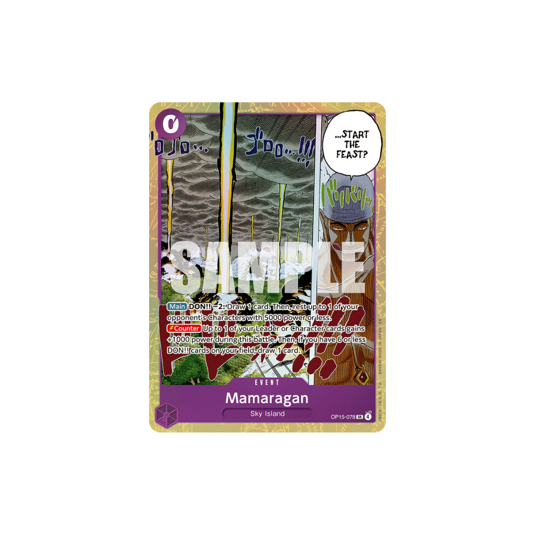 Mamaragan - OP15-078 - SR - Adventure On Kami's Island