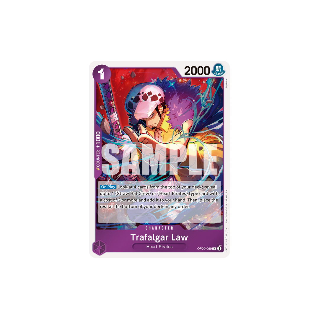 Trafalgar Law - OP09-069 - R - One Piece Card The Best Vol.2