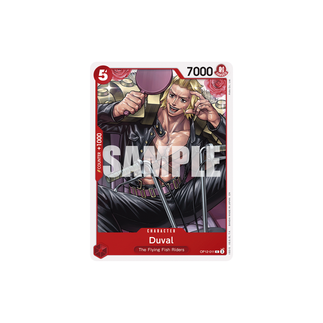Duval - OP12-011 - C - Legacy Of The Master