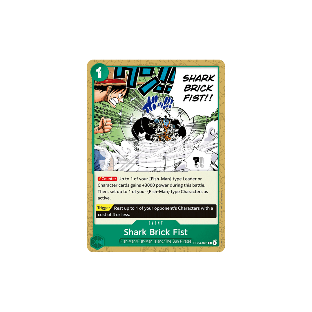 Shark Brick Fist - EB04-020 - C - The Azure Sea's Seven