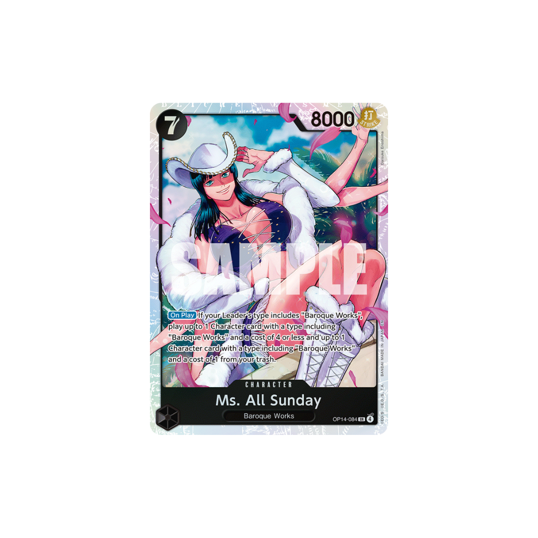 Ms. All Sunday - OP14-084 - SR - The Azure Sea's Seven